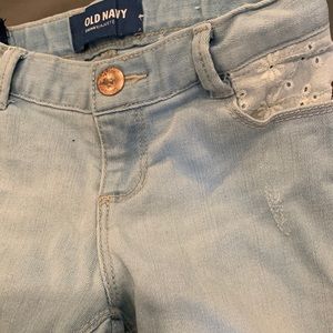 3T old navy girls distressed jeans